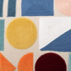 Dunelm Circuit Embroidered Cushion -Elegant Home 30797313 alt03