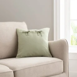Dunelm Isabelle Ties Cushion Cover