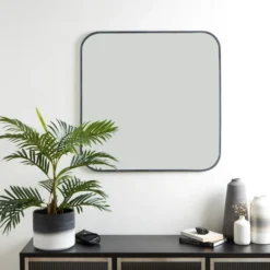 Dunelm Squoval Metal Mirror 80cm