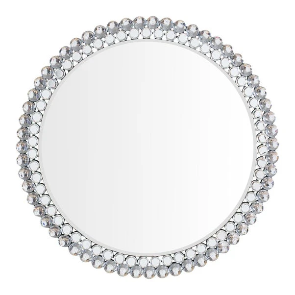 Cedar & Sage Elida Round Wall Mirror, 60cm 3 Cedar & Sage Elida Round Wall Mirror, 60cm - Image 3