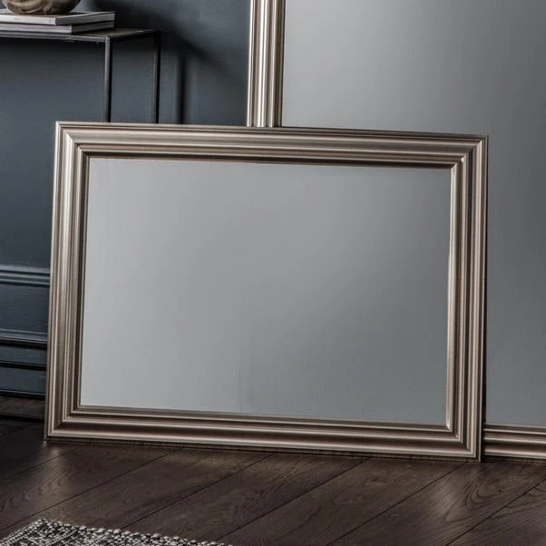 Cedar & Sage Bromont Rectangle Mirror, Champagne 61x76cm 1 Cedar & Sage Bromont Rectangle Mirror, Champagne 61x76cm
