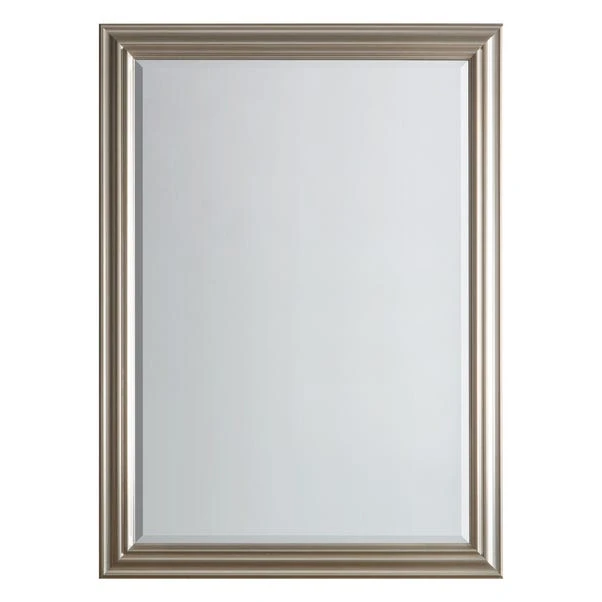 Cedar & Sage Bromont Rectangle Mirror, Champagne 74x102cm 1 Cedar & Sage Bromont Rectangle Mirror, Champagne 74x102cm