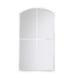 Cedar & Sage Holt Free Standing Mirror, White 90x160cm -Elegant Home 30797746 alt02
