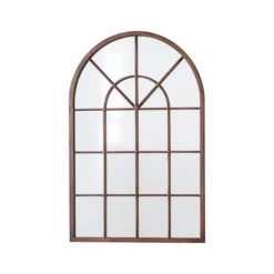 Cedar & Sage Kelso Arched Wall Mirror, Bronze 90x60cm 5 Cedar & Sage Kelso Arched Wall Mirror, Bronze 90x60cm -Elegant Home 30797760 alt02