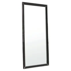 Cedar & Sage Lyra Leaner Mirror, Black 178x76cm 5 Cedar & Sage Lyra Leaner Mirror, Black 178x76cm -Elegant Home 30797766 alt02