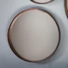 Cedar & Sage Set Of 2 Ruse Round Wall Mirrors, 31cm