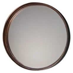 Cedar & Sage Set Of 2 Ruse Round Wall Mirrors, 41cm -Elegant Home 30797807 alt02