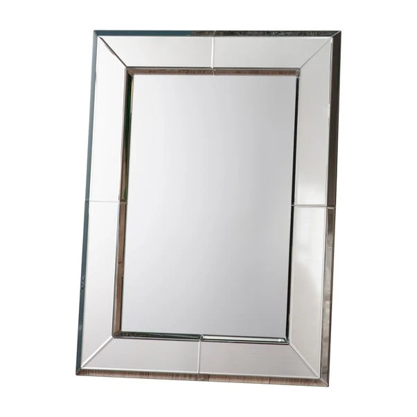 Cedar & Sage Valenca Rectangle Wall Mirror, 80x106cm 1 Cedar & Sage Valenca Rectangle Wall Mirror, 80x106cm