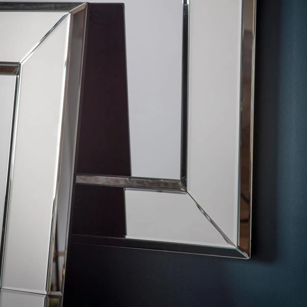 Cedar & Sage Valenca Rectangle Wall Mirror, 80x106cm 3 Cedar & Sage Valenca Rectangle Wall Mirror, 80x106cm - Image 3