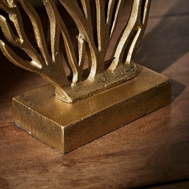 Dunelm Recycled Aluminium Flat Coral Reef Ornament 3 Dunelm Recycled Aluminium Flat Coral Reef Ornament - Image 3