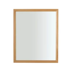 Dunelm Ashwood Framed Wall Mirror 60cm X 50cm -Elegant Home 30798347 alt02