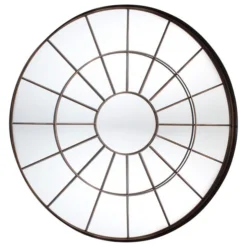 Cedar & Sage Villisca Round Wall Mirror, 101cm -Elegant Home 30798510 alt02