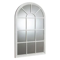 Cedar & Sage Lavonia Arched Mirror, White 80x140cm -Elegant Home 30798705 alt02