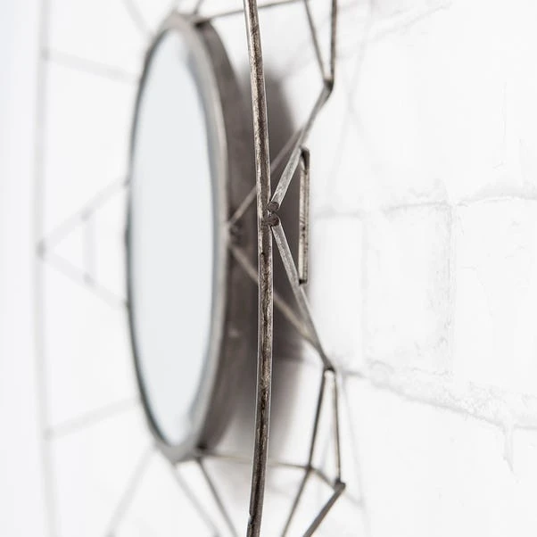 Cedar & Sage Set Of 3 Towson Round Wall Mirrors, 45cm 2 Cedar & Sage Set Of 3 Towson Round Wall Mirrors, 45cm - Image 2