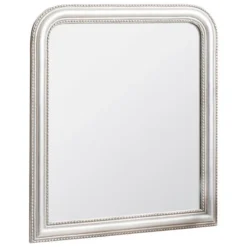 Cedar & Sage Winnona Free Standing Mirror, Silver 76x107cm