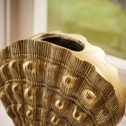 Natural History Museum Resin Shell Vase 9 Natural History Museum Resin Shell Vase -Elegant Home 30800585 alt03