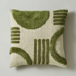 Dunelm Circular Knit Abstract Cushion -Elegant Home 30801254 alt02