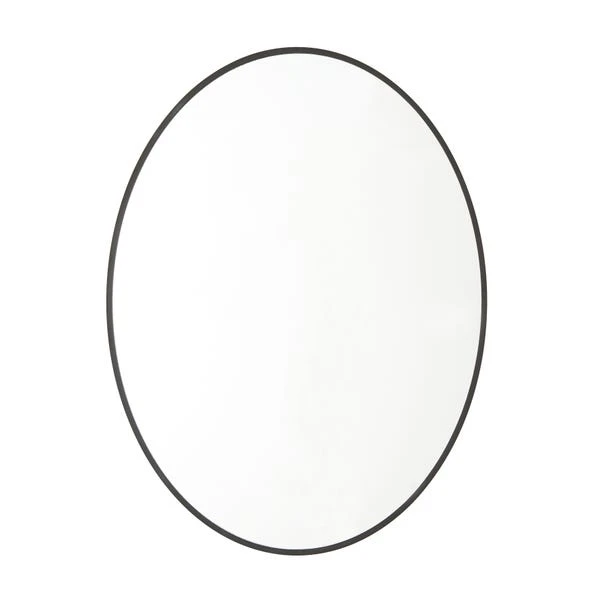 Dunelm Black Oval Mirror 44cm X 60cm 3 Dunelm Black Oval Mirror 44cm X 60cm - Image 3