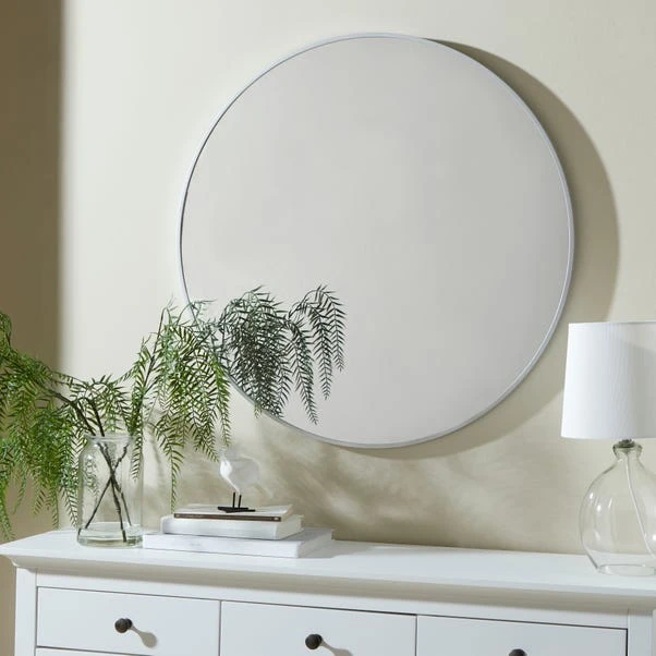 Dunelm Essentials Round Mirror 70cm 1 Dunelm Essentials Round Mirror 70cm