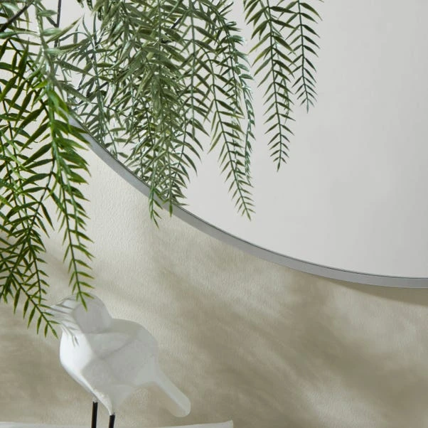 Dunelm Essentials Round Mirror 70cm 2 Dunelm Essentials Round Mirror 70cm - Image 2