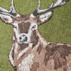 Brushed Cotton Stag Cushion 6 Brushed Cotton Stag Cushion -Elegant Home 30802782 alt02