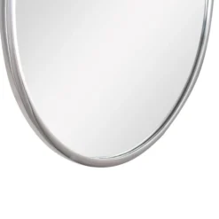 Pacific Lifestyle Metal Round Wall Mirror, Silver 61cm 6 Pacific Lifestyle Metal Round Wall Mirror, Silver 61cm -Elegant Home 30803470 alt02