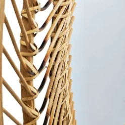 Pacific Lifestyle Bamboo Small Round Wall Mirror, 70cm 6 Pacific Lifestyle Bamboo Small Round Wall Mirror, 70cm -Elegant Home 30803479 alt02