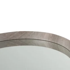 Pacific Lifestyle Round Wall Mirror, Grey Oak 74cm 8 Pacific Lifestyle Round Wall Mirror, Grey Oak 74cm -Elegant Home 30803516 alt03