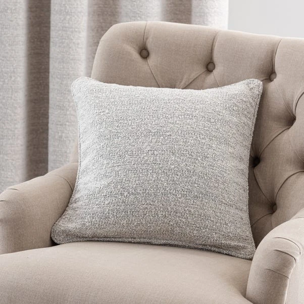 Churchgate Woodhouse Boucle Grey Cushion 1 Churchgate Woodhouse Boucle Grey Cushion