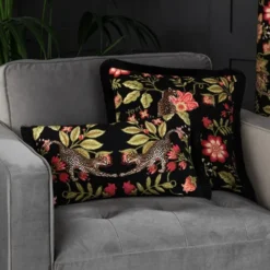 Dunelm Paradise Square Cheetah Cushion -Elegant Home 30808665 alt05