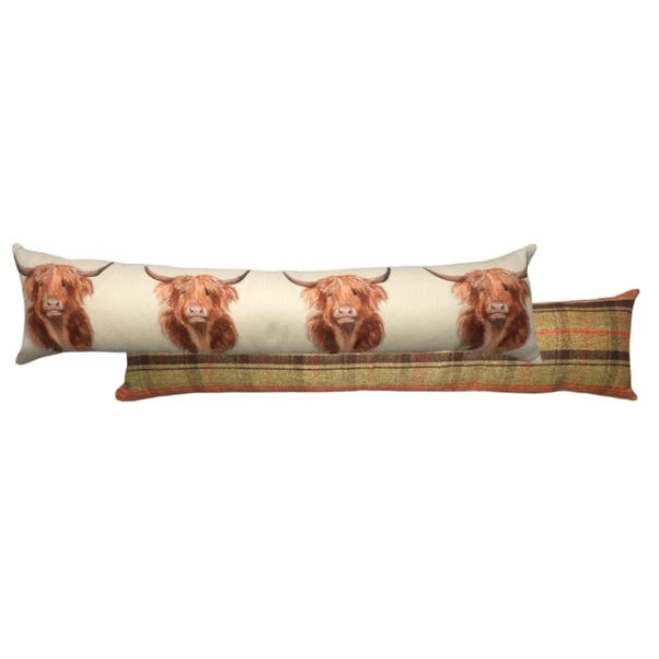 Evans Lichfield Hunter Highland Cow Draught Excluder 1 Evans Lichfield Hunter Highland Cow Draught Excluder