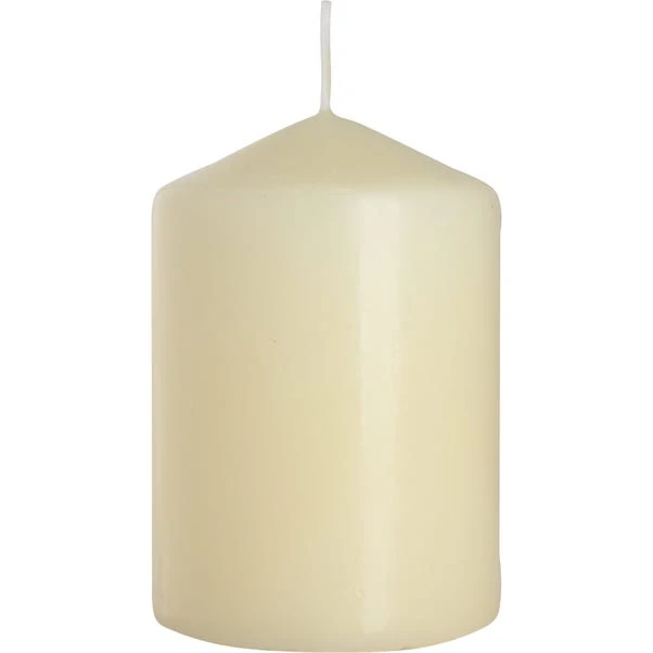 Bispol Ivory Pillar Candle 6.8cm X 10cm 1 Bispol Ivory Pillar Candle 6.8cm X 10cm
